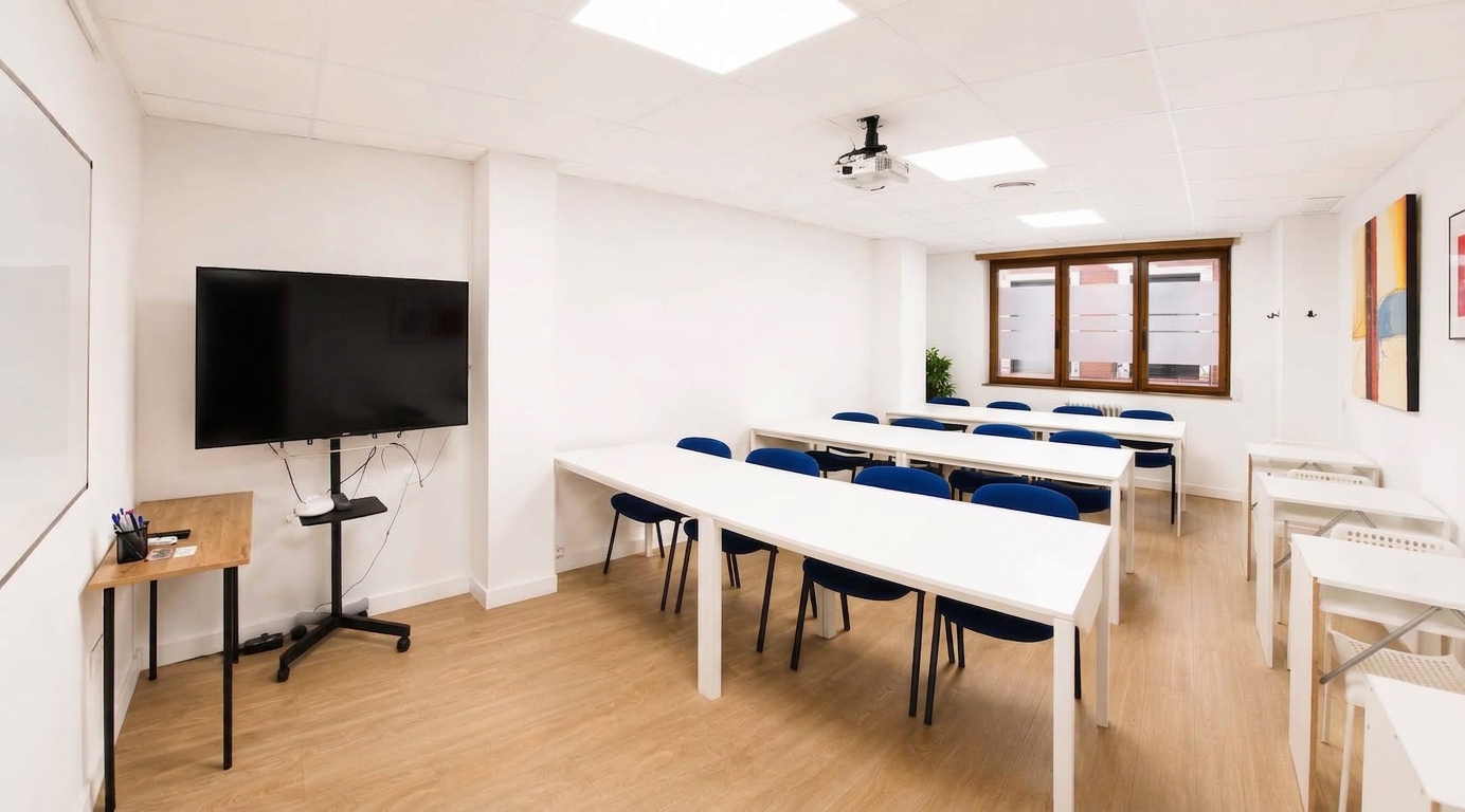 Aula de formación en Albacete